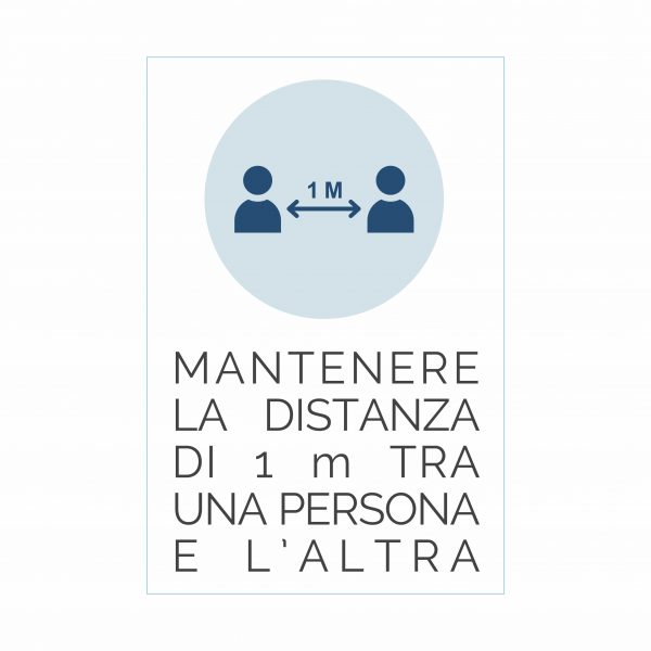 distanza 1m